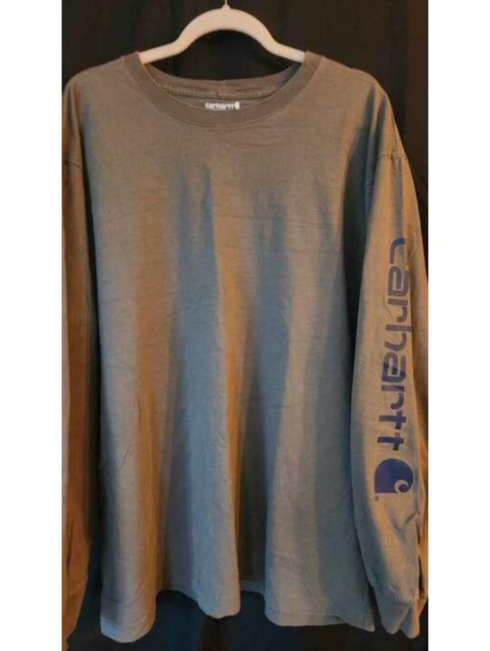 Carhartt Loose Fit Olive Green Long Sleeve Men Sz.XL